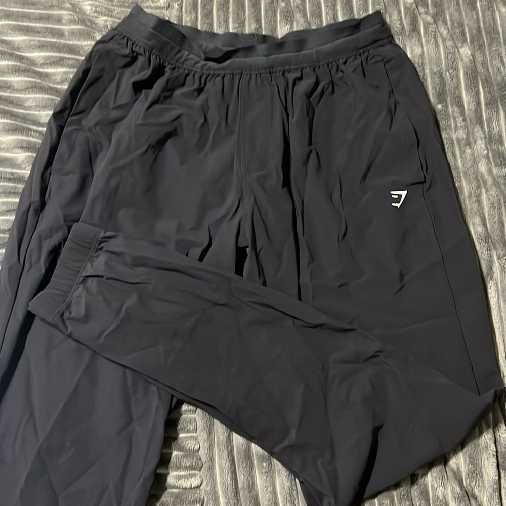 Gymshark black gym stretchy pants